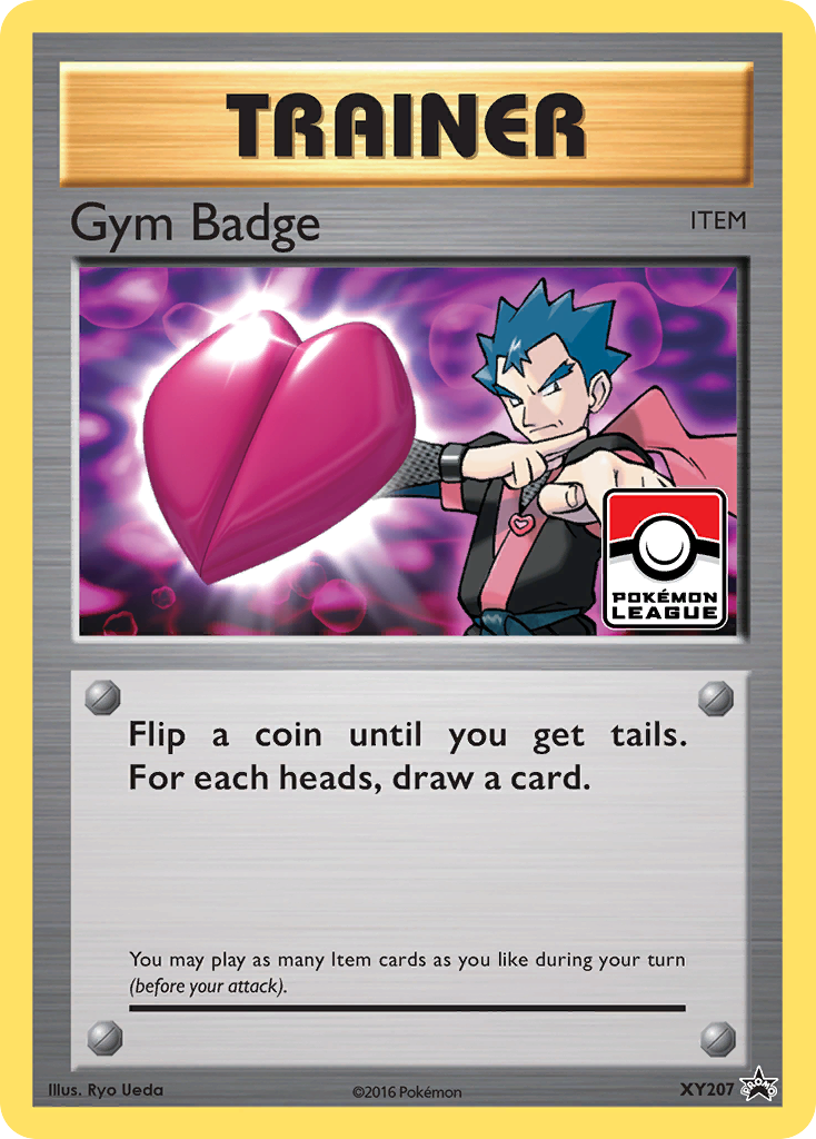 Gym Badge (XY207) (Koga) [XY: Black Star Promos] | Good Games Cannington