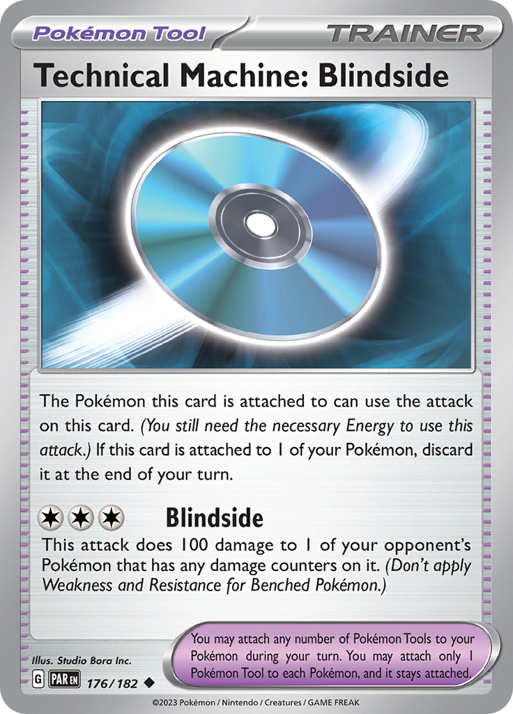 Technical Machine: Blindside (176/182) [Scarlet & Violet: Paradox Rift] | Good Games Cannington