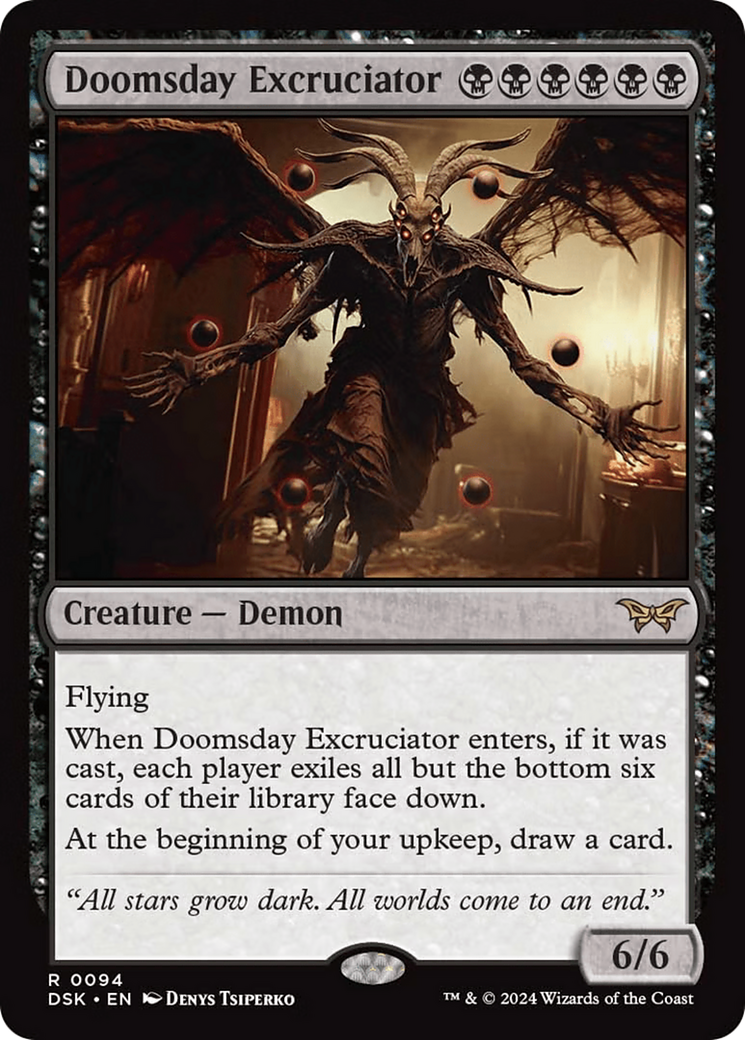 Doomsday Excruciator [Duskmourn: House of Horror] | Good Games Cannington