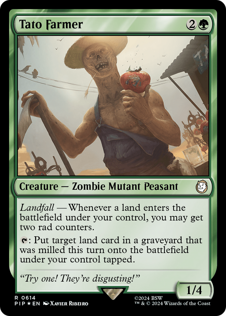 Tato Farmer (Surge Foil) [Fallout] | Good Games Cannington