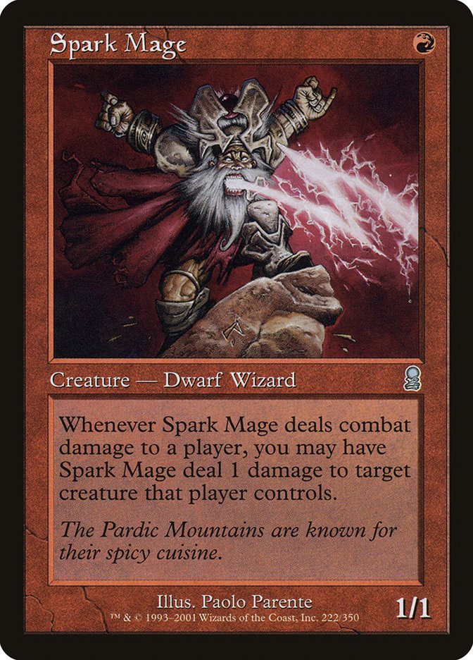 Spark Mage 222/350 (Odyssey)  - Foil | Good Games Cannington