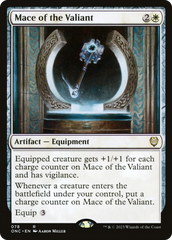Mace of the Valiant [Phyrexia: All Will Be One Commander] | Good Games Cannington