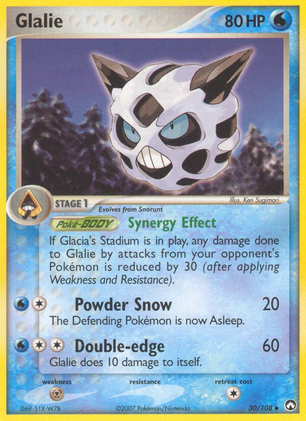 Glalie (30/108) [EX: Power Keepers] | Good Games Cannington