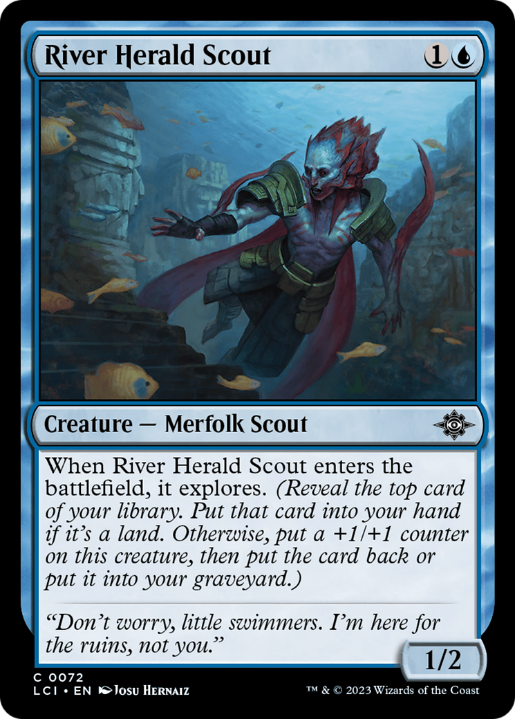 River Herald Scout [The Lost Caverns of Ixalan] | Good Games Cannington