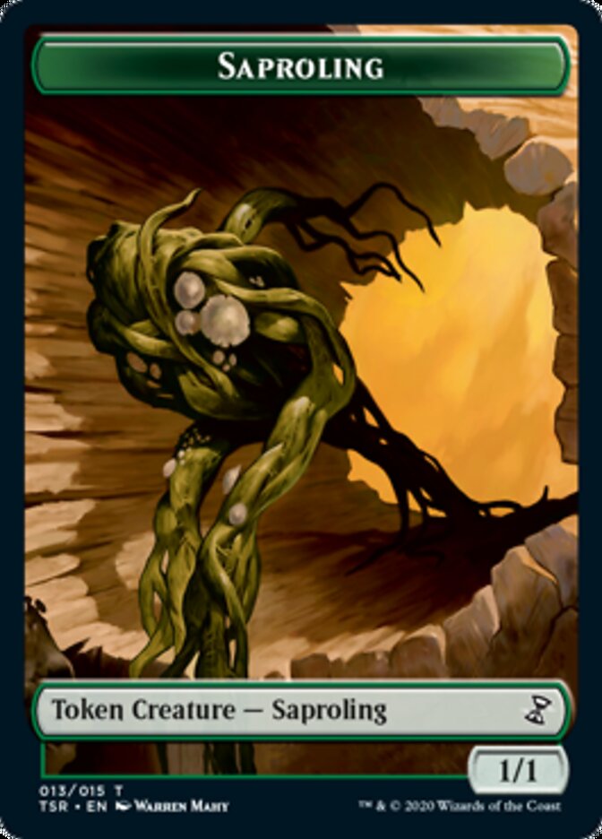 Saproling Token [Time Spiral Remastered Tokens] | Good Games Cannington