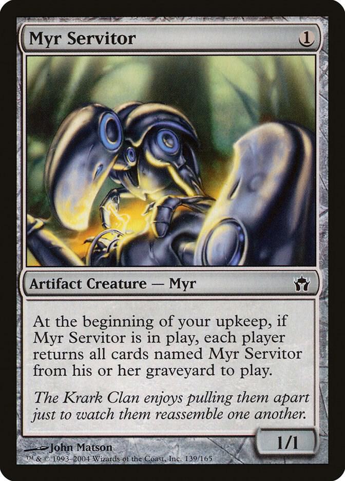Myr Servitor 139/165 (Fifth Dawn)  | Good Games Cannington