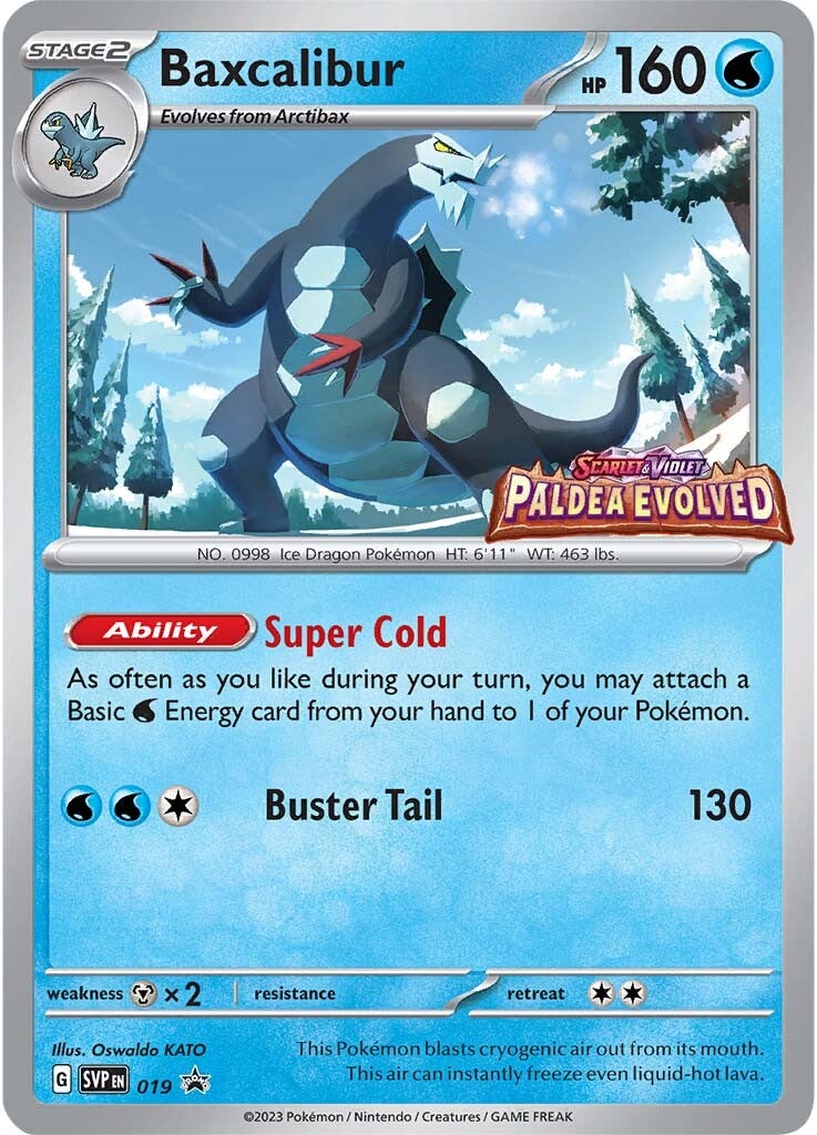 Baxcalibur (019) [Scarlet & Violet: Black Star Promos] | Good Games Cannington