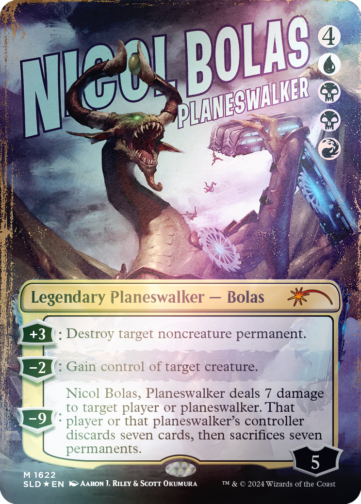 Nicol Bolas, Planeswalker (Rainbow Foil) [Secret Lair Drop Series] | Good Games Cannington