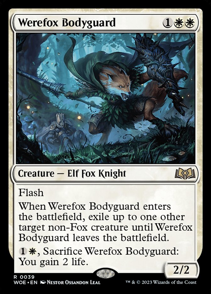 Werefox Bodyguard 39/276 (Wilds of Eldraine)  | Good Games Cannington