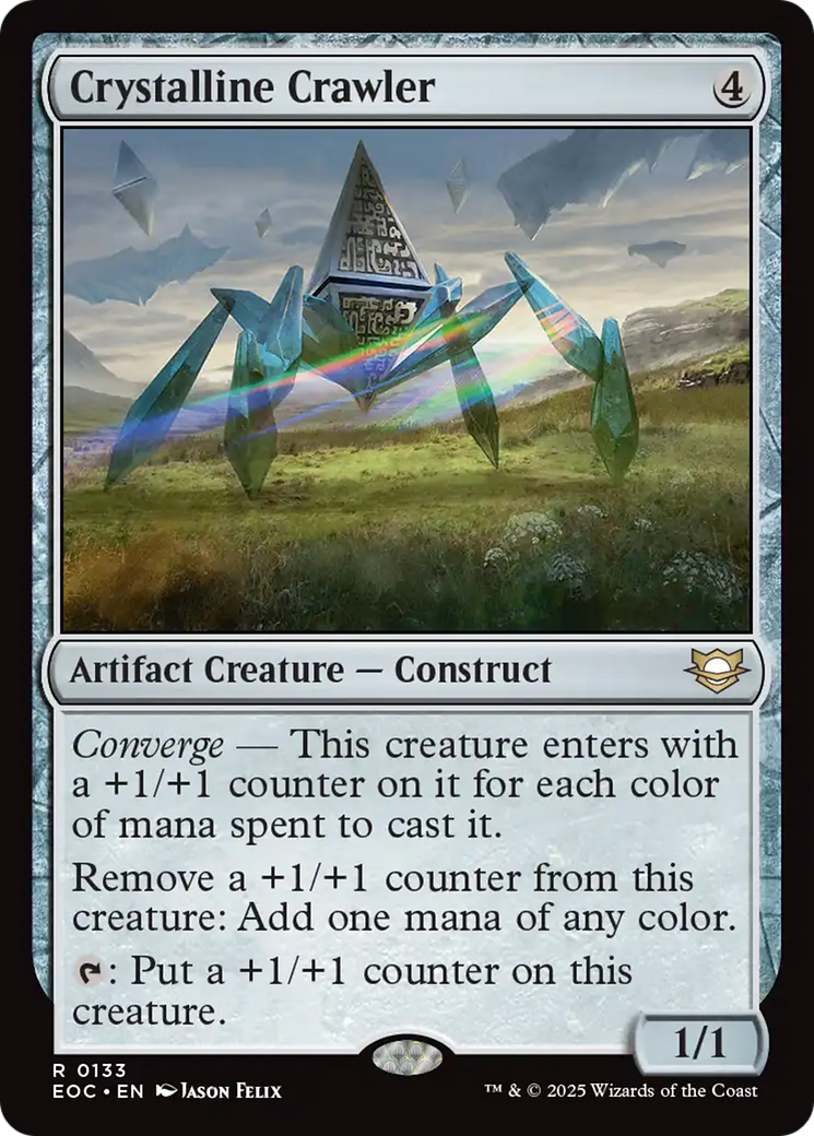 Crystalline Crawler [Edge of Eternities Commander] | Good Games Cannington