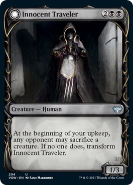 Innocent Traveler Showcase 294/277 (Innistrad: Crimson Vow)  | Good Games Cannington