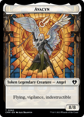 Copy (54) // Avacyn Double-Sided Token [Commander Masters Tokens] | Good Games Cannington
