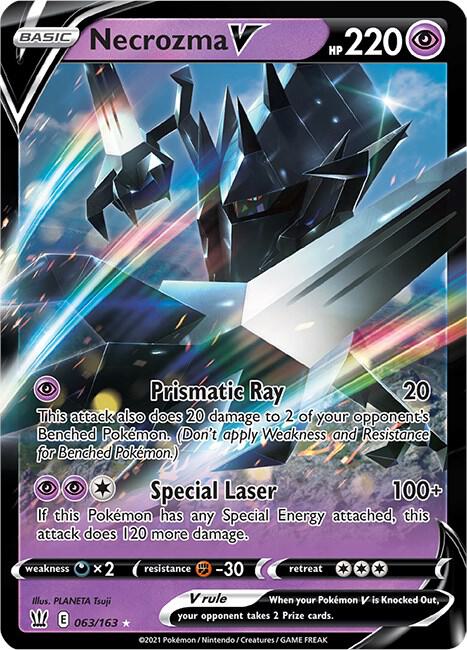 Necrozma V (SWSH05: Battle Styles)  - Holofoil | Good Games Cannington