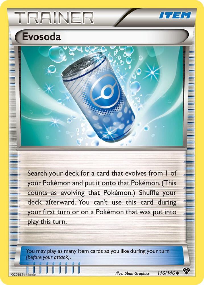 Evosoda 116/146 (XY Base Set)  | Good Games Cannington