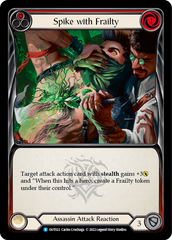 Spike with Frailty (Red) [OUT022] (Outsiders)  Rainbow Foil | Good Games Cannington