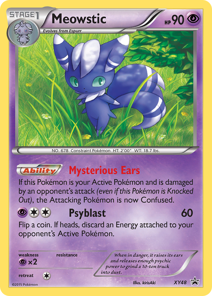 Meowstic (XY48) [XY: Black Star Promos] | Good Games Cannington