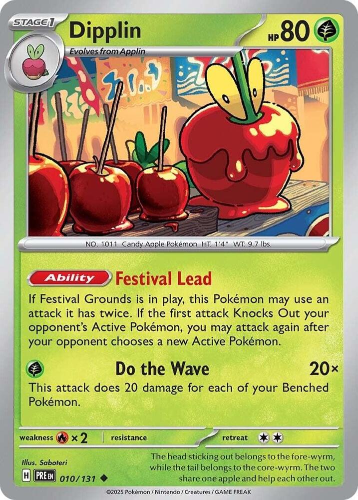 Dipplin (010/131) [Scarlet & Violet: Prismatic Evolutions] | Good Games Cannington