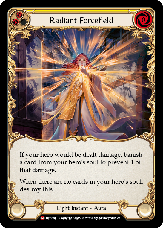 Radiant Forcefield [DTD081] (Dusk Till Dawn)  Rainbow Foil | Good Games Cannington