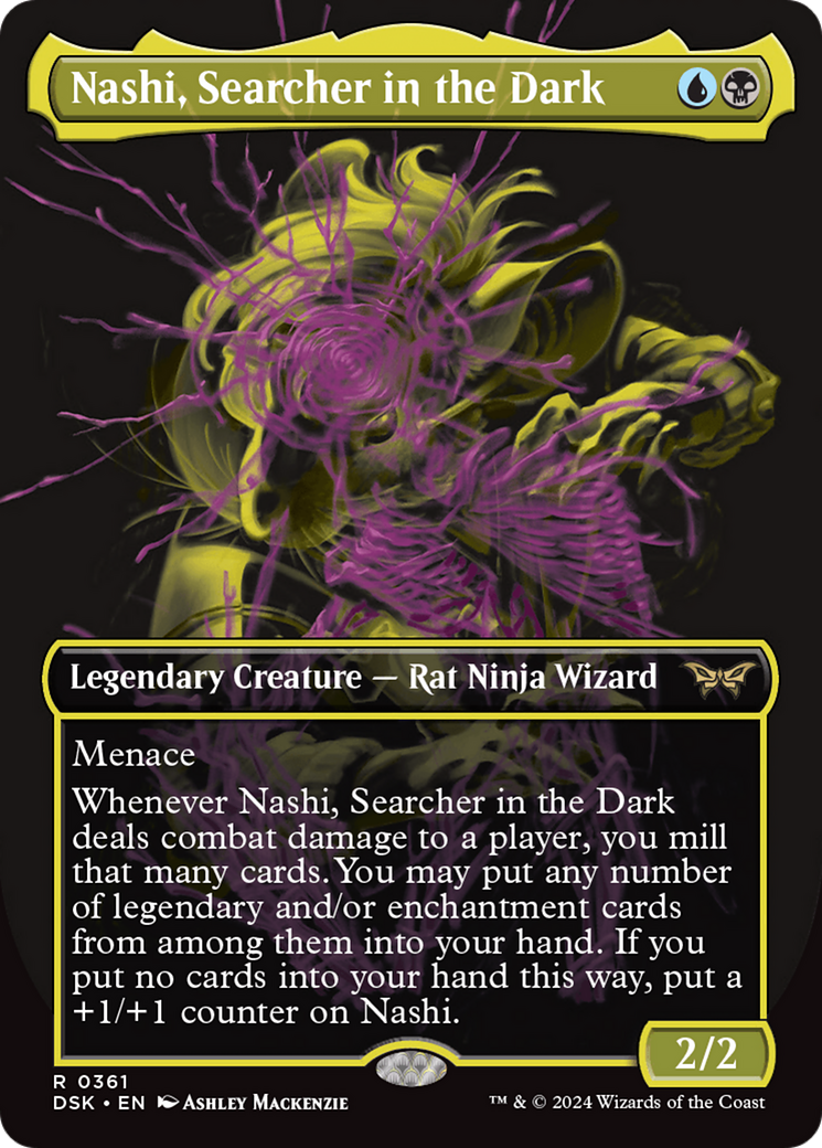 Nashi, Searcher in the Dark (Showcase) [Duskmourn: House of Horror] | Good Games Cannington