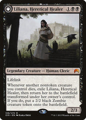 Liliana, Heretical Healer // Liliana, Defiant Necromancer [Magic Origins] | Good Games Cannington