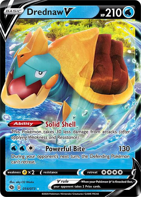 Drednaw V 14/73 (Champion's Path)  - Holofoil | Good Games Cannington