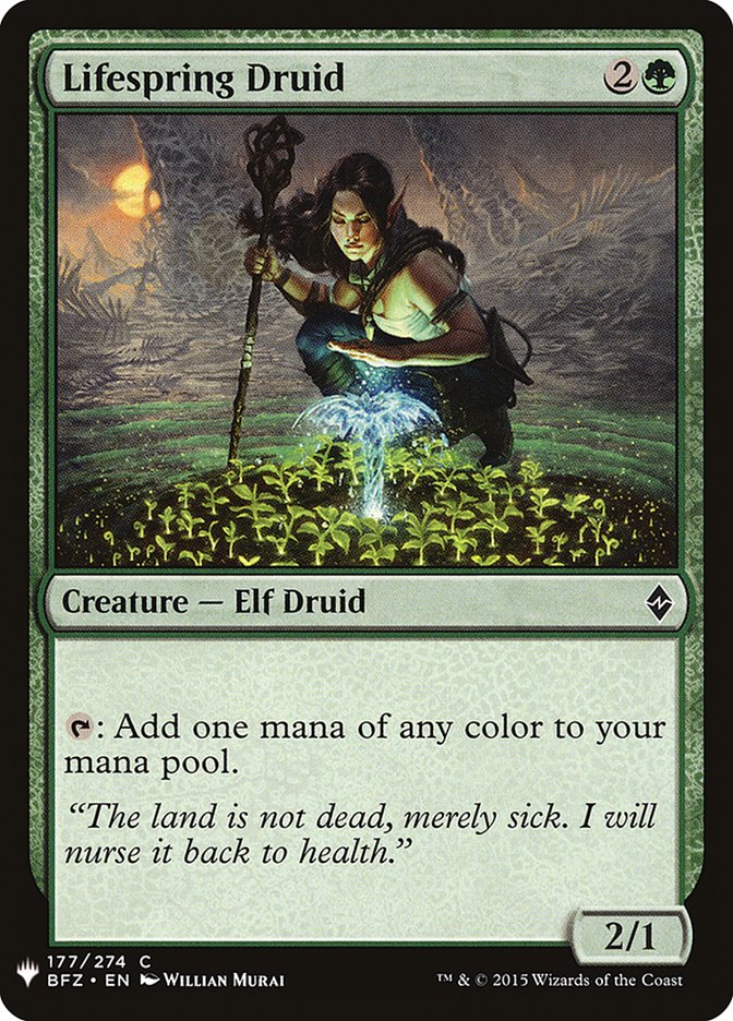 Lifespring Druid [Mystery Booster] | Good Games Cannington
