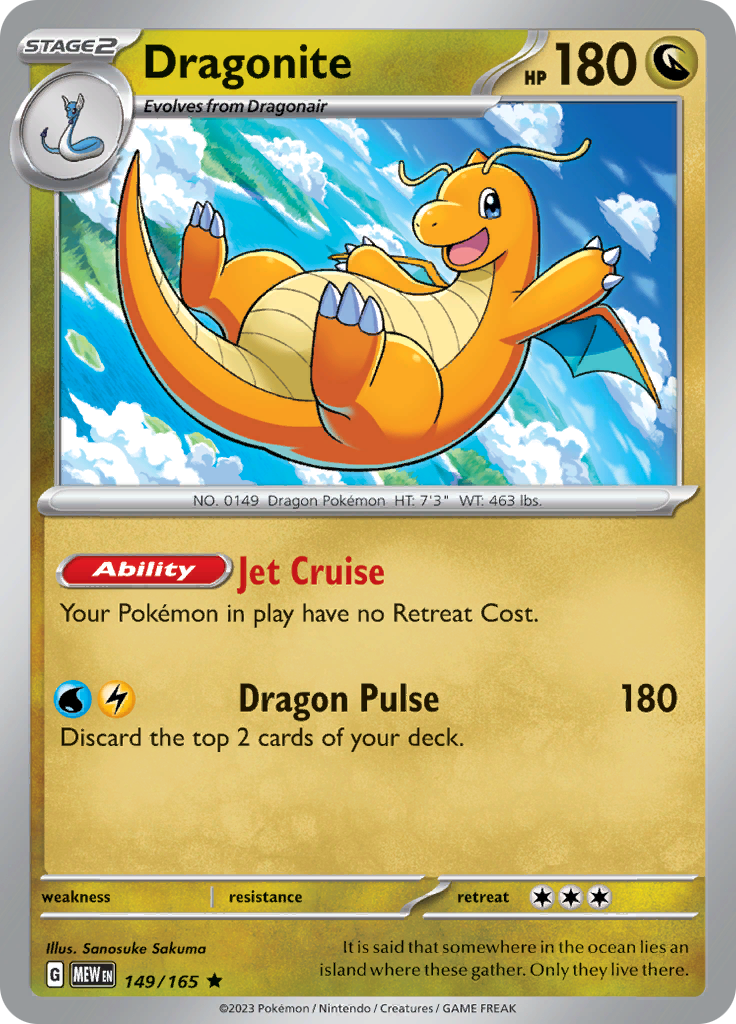 Dragonite (149/165) [Scarlet & Violet 151] | Good Games Cannington