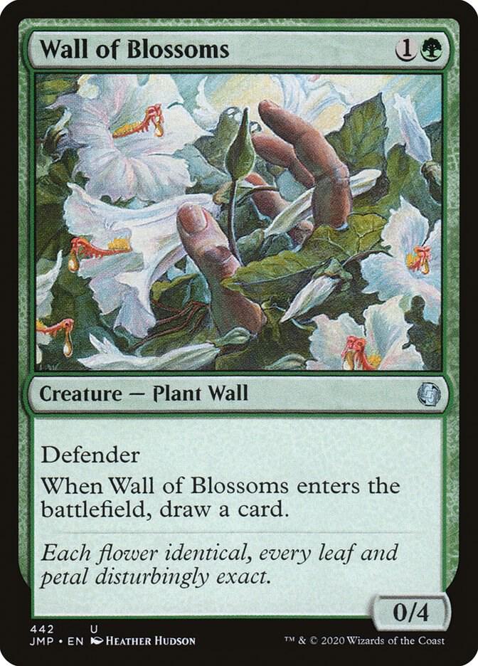 Wall of Blossoms 442/495 (Jumpstart)  | Good Games Cannington