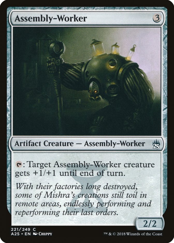 Assembly-Worker 221/249 (Masters 25)  | Good Games Cannington