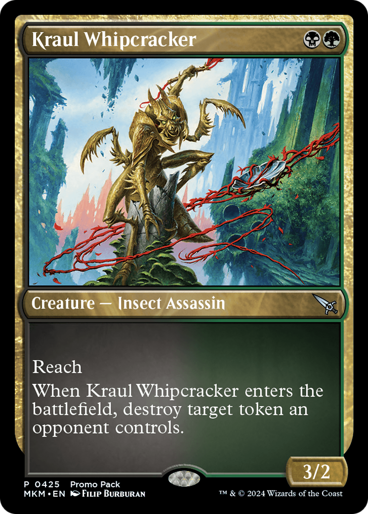 Kraul Whipcracker (Promo Pack) [Murders at Karlov Manor Promos] | Good Games Cannington