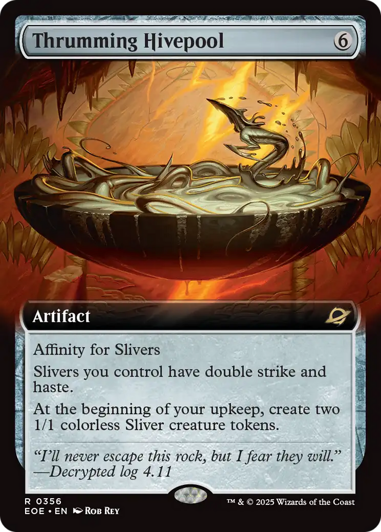 Thrumming Hivepool (Extended Art) [Edge of Eternities] | Good Games Cannington