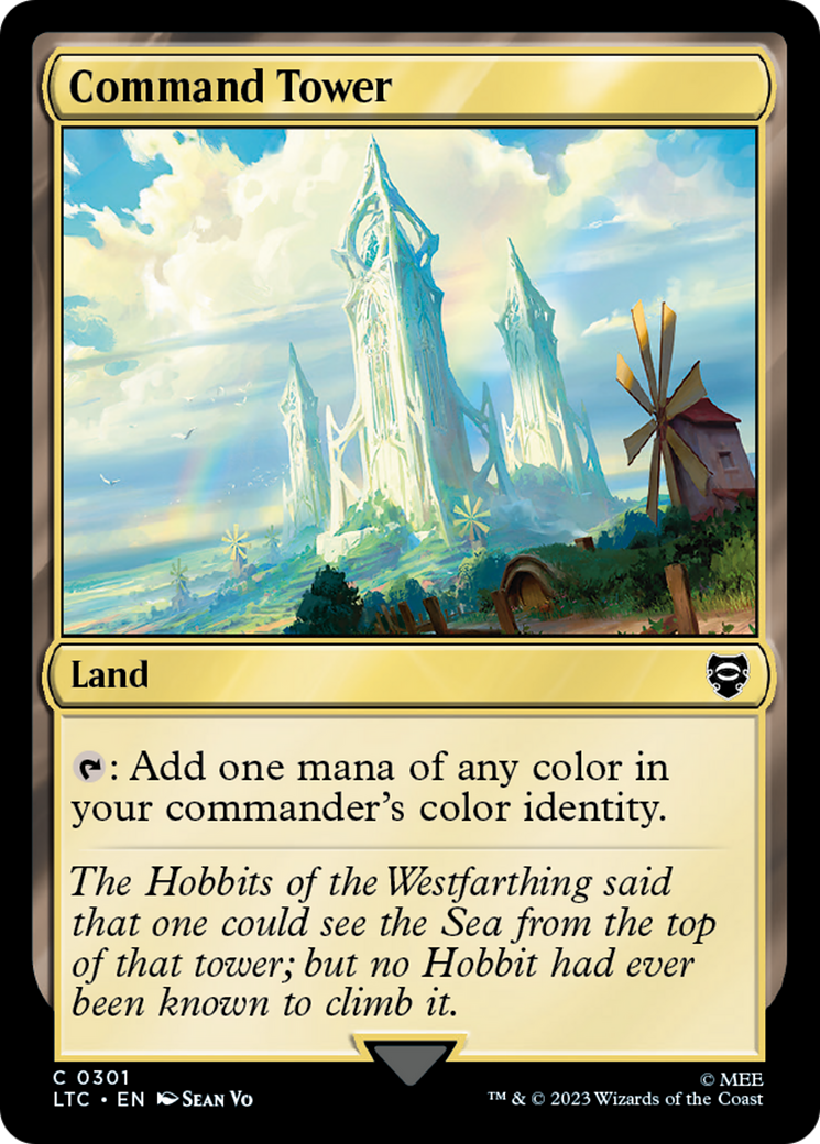 Command Tower [The Lord of the Rings: Tales of Middle-Earth Commander] | Good Games Cannington