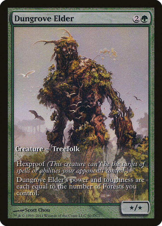 Dungrove Elder (Extended Art) [Magic 2012 Promos] | Good Games Cannington
