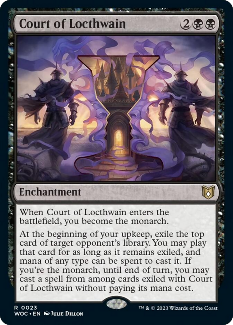 Court of Locthwain [Wilds of Eldraine Commander] | Good Games Cannington