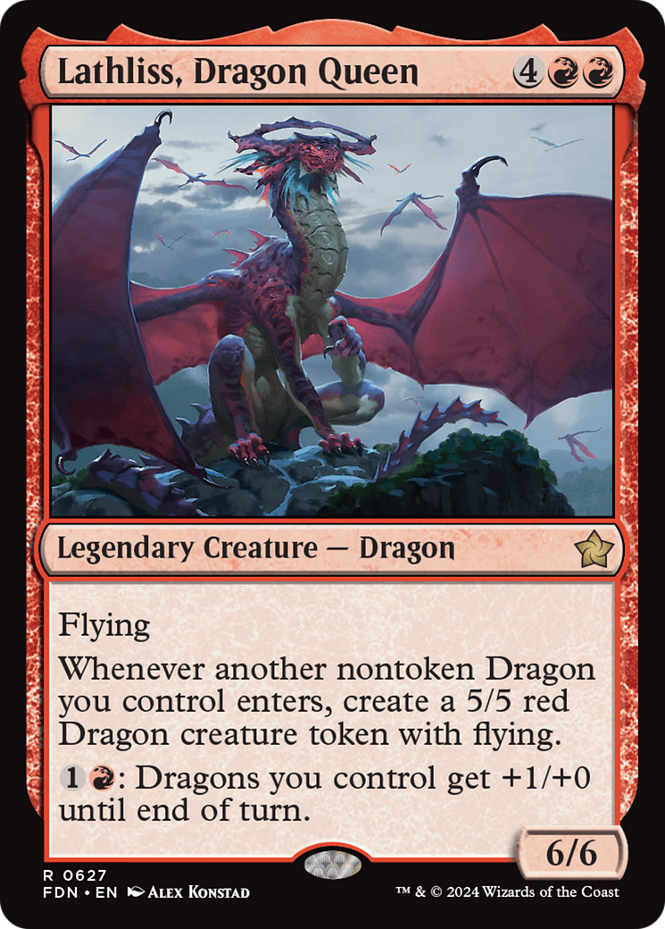 Lathliss, Dragon Queen [Foundations] | Good Games Cannington