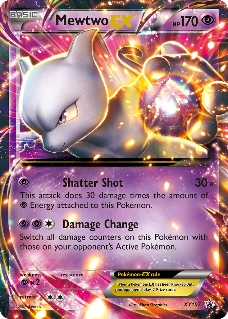 Mewtwo EX (XY107) [XY: Black Star Promos] | Good Games Cannington