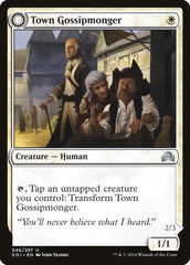 Town Gossipmonger // Incited Rabble [Shadows over Innistrad] | Good Games Cannington