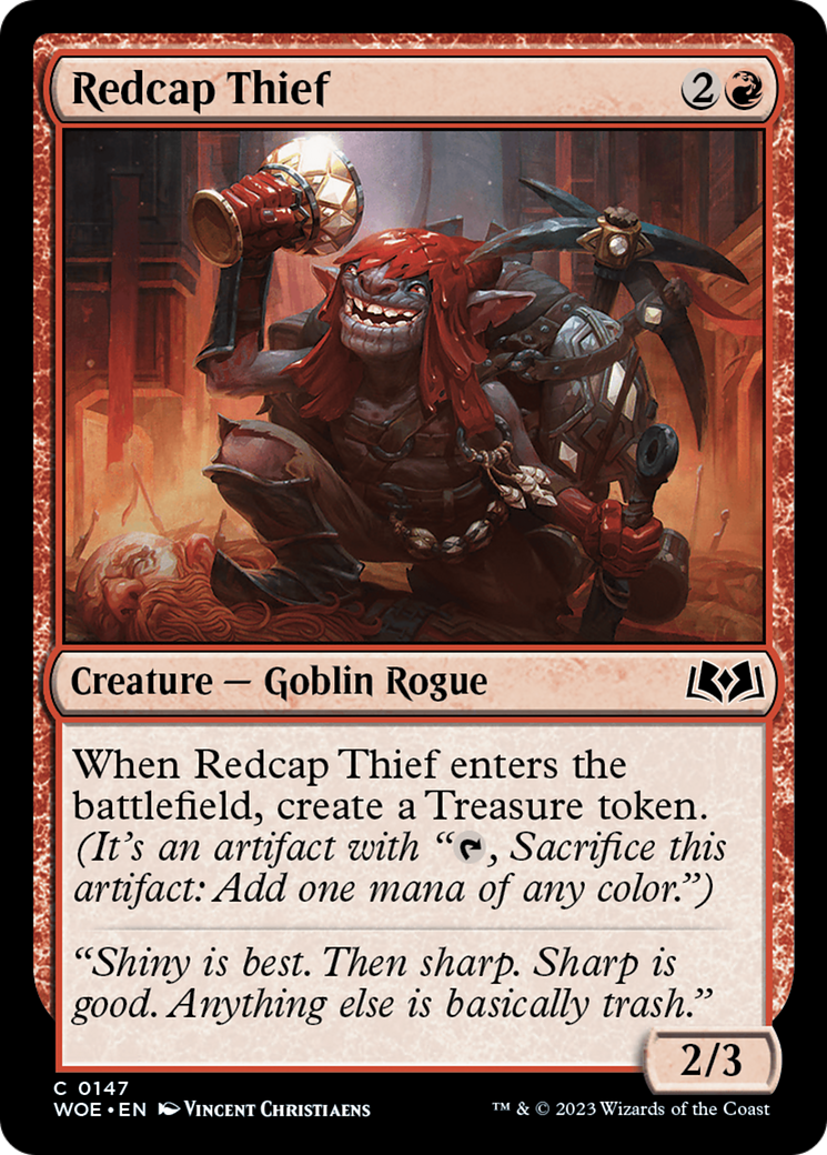 Redcap Thief [Wilds of Eldraine] | Good Games Cannington