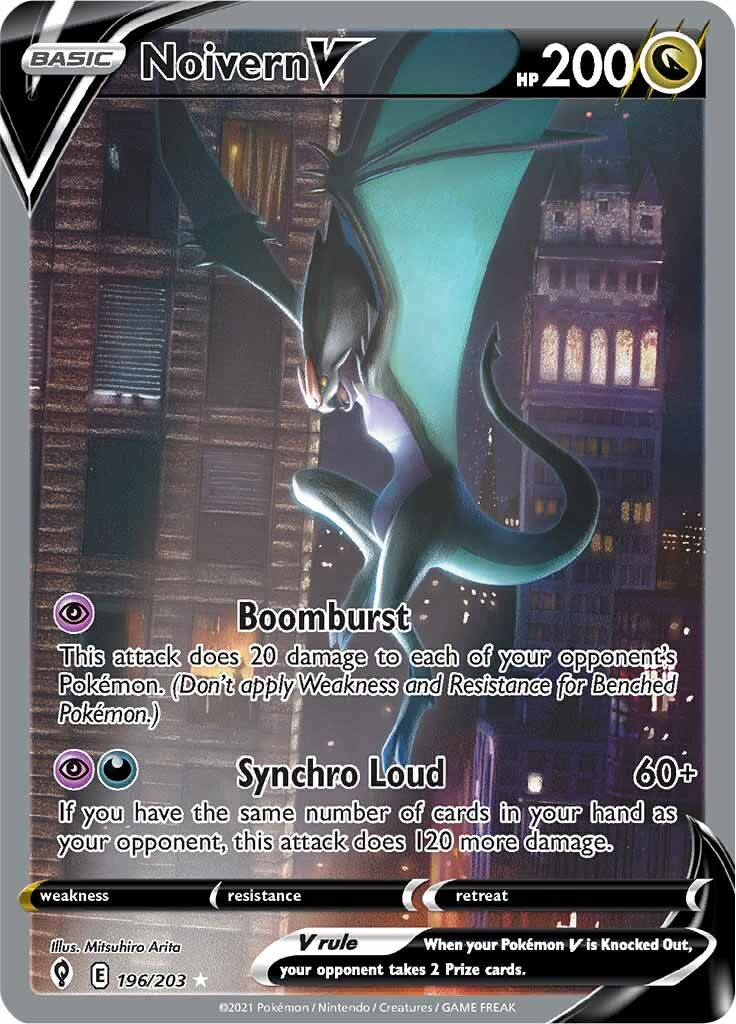 Noivern V (196/203) [Sword & Shield: Evolving Skies] | Good Games Cannington