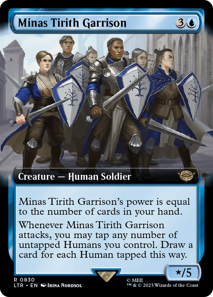 Minas Tirith Garrison (Extended Art) [The Lord of the Rings: Tales of Middle-Earth] | Good Games Cannington