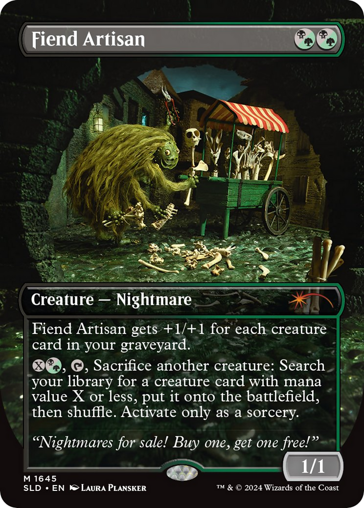 Fiend Artisan (Rainbow Foil) [Secret Lair Drop Series] | Good Games Cannington