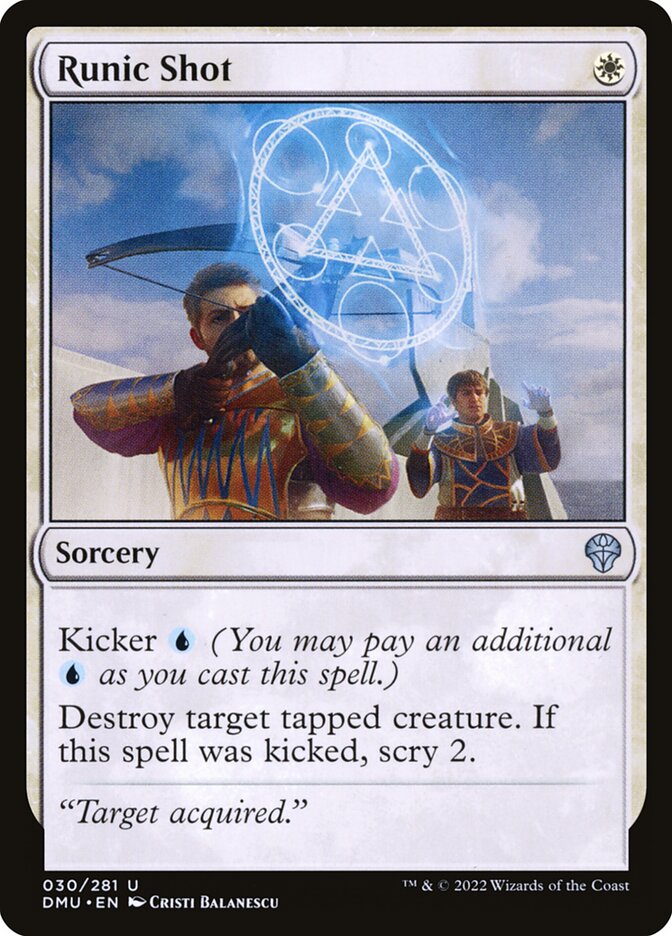 Runic Shot 30 (Dominaria United)  | Good Games Cannington