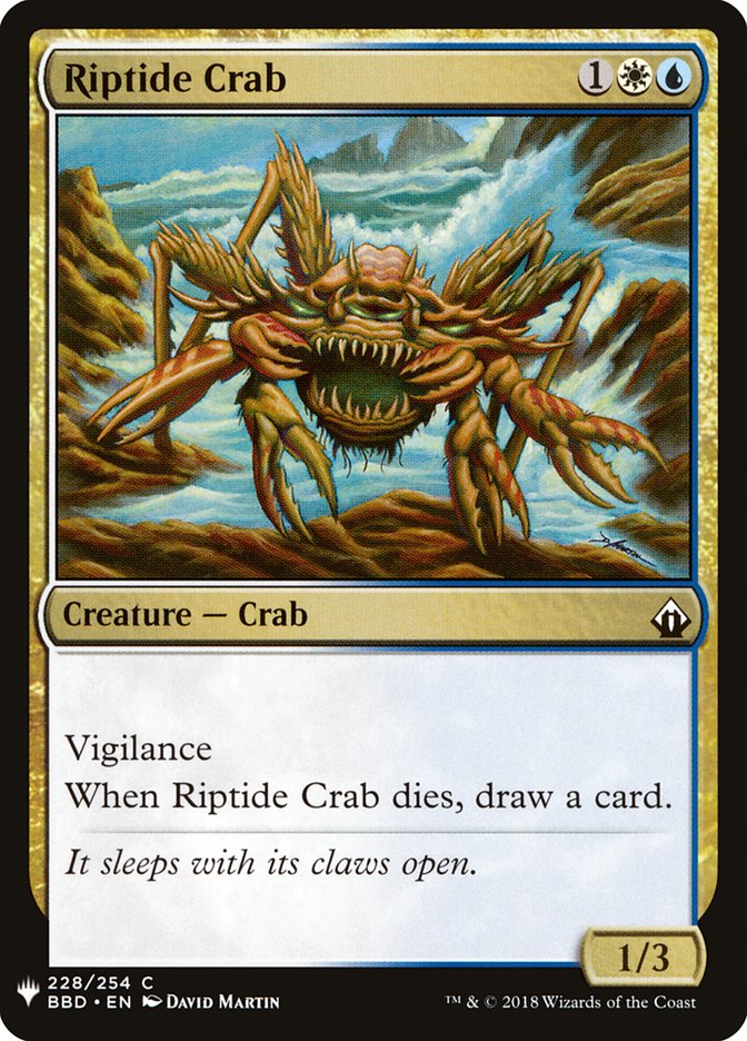 Riptide Crab [Mystery Booster] | Good Games Cannington