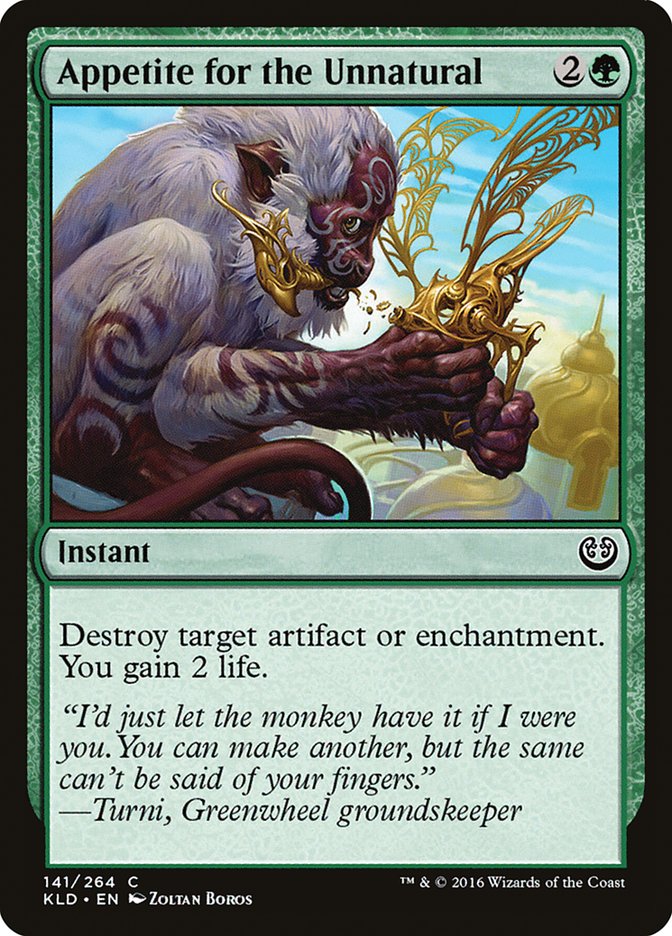 Appetite for the Unnatural [Kaladesh] | Good Games Cannington