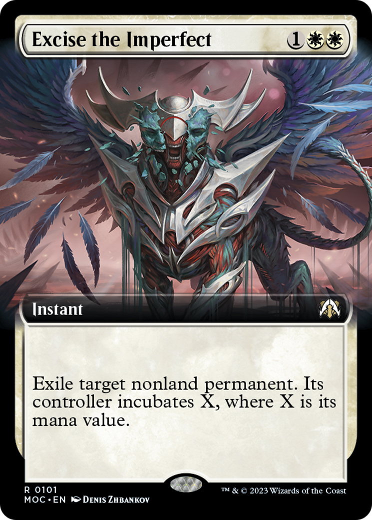 Excise the Imperfect (Extended Art) [March of the Machine Commander] | Good Games Cannington