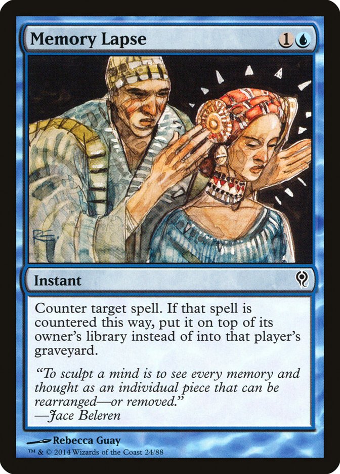 Memory Lapse [Duel Decks: Jace vs. Vraska] | Good Games Cannington