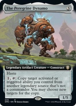 The Peregrine Dynamo Extended Art 95/50 (Commander: Dominaria United)  | Good Games Cannington