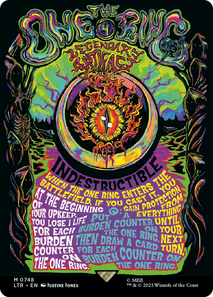 The One Ring (Borderless Poster) [The Lord of the Rings: Tales of Middle-Earth] | Good Games Cannington