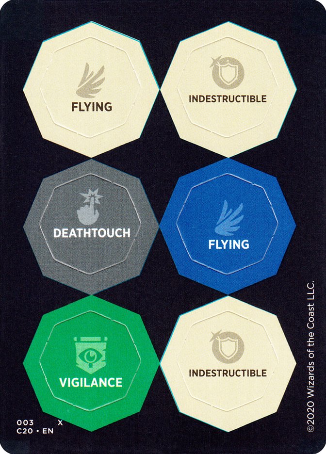 Ability Punchcard (003) [Commander 2020 Tokens] | Good Games Cannington