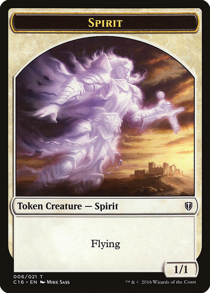 Germ // Spirit (006) Double-Sided Token [Commander 2016 Tokens] | Good Games Cannington
